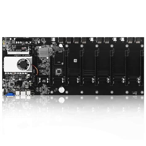 Amazon.in: Buy Eozbrr BTC-T37 Mining Motherboard CPU Kit 8 GPU Slots ...