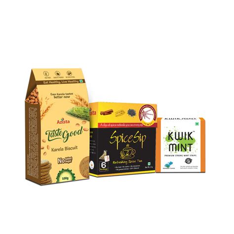 Buy Eat Sip Refresh Combo Online with Tastegood Biscuits, Spicesip Tea ...