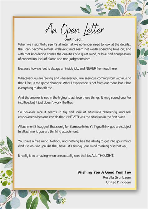 Image result for Open Letter Writing Guide