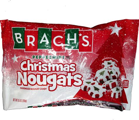 Amazon.com: Brach's Christmas Nougats Mix - 10-oz. Bag Peppermint ...