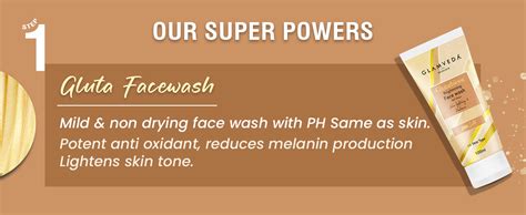 Glamveda Glutathione Skin Perfecting Brightening & Dark Spots Removal 4 ...