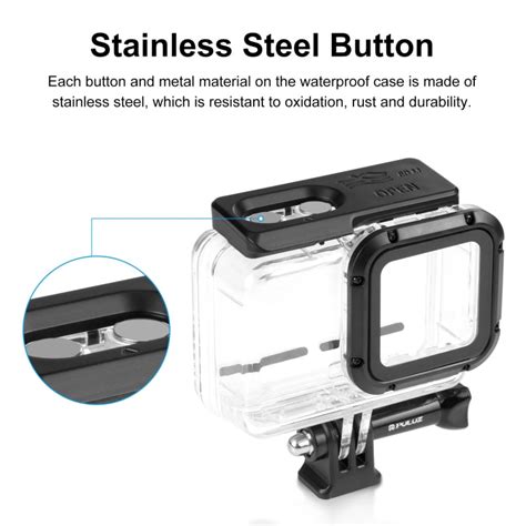 PULUZ 60m Underwater Depth Diving Case Waterproof Camera Housing for I ...