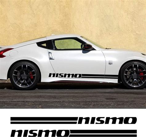 Buy MVMTVT 2Pcs for Nissan Guke 370Z GT-R Patrol Micra Nismo Car Side ...