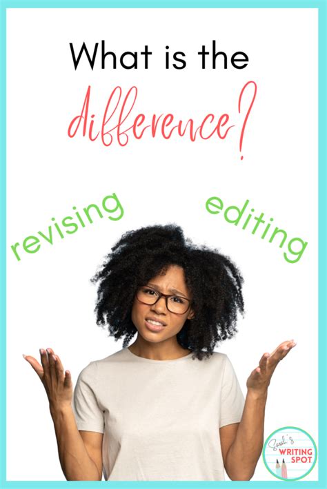 Image result for Revising vs Editing Activity
