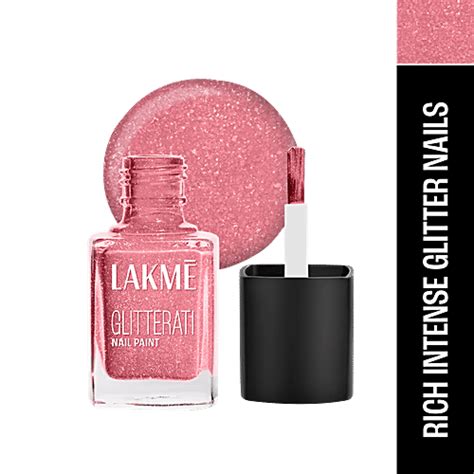 Buy Lakme Glitterati Collection Nail Paint For High Glam Online at Best ...