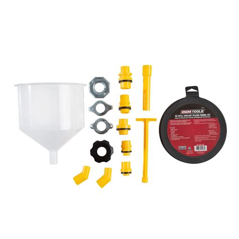OEMTools 87009 OEM Automotive Tools No-Spill Coolant Filling Funnel ...