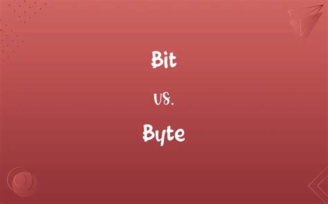 Image result for Difference Between Bit and Byte