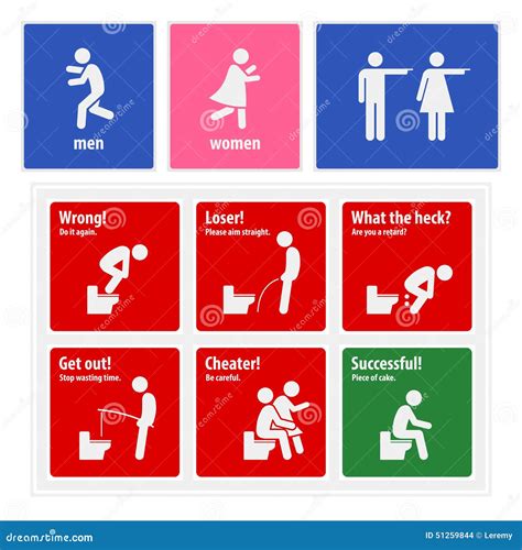 Funny Toilet Signs For Men