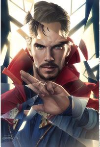 Dr. strange wall poster REDCLOUD Paper Print - Animation & Cartoons ...