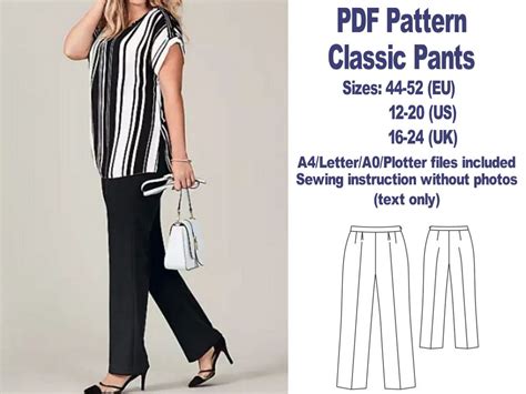 Image result for Free Pants Pattern
