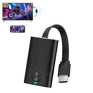4K Wireless Display Adapter, 2.4G & 5G HDMI Wireless Dongle, Screen ...