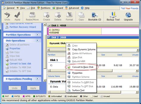 Image result for How to Convert Dynamic Disk to Basic without Losing Data