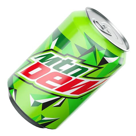 Mtn Dew Cans 330ml - 3D Model by murtazaboyraz