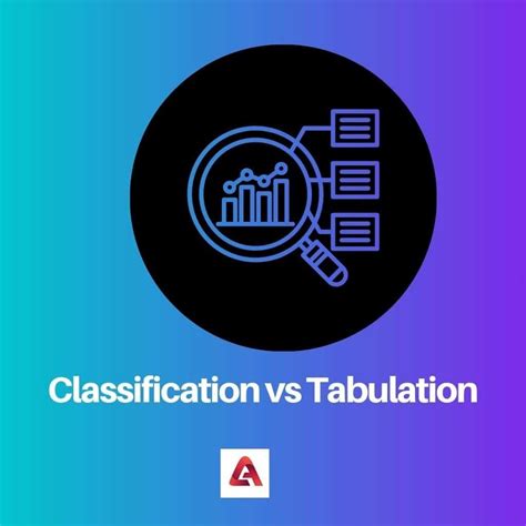 Image result for Classification and Tabulation