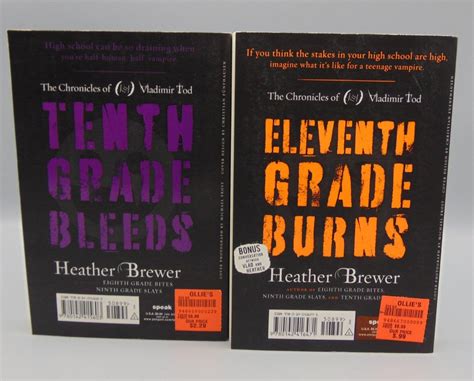 Book Lot of 4 The Chronicles of Vladimir Tod Volumes 1-4 by Heather Brewer