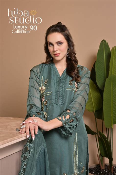 Hiba Studio LPC-90 Wholesale Luxury Pret Formal Wear Collection ...