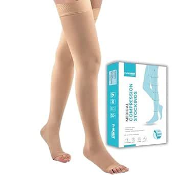 FOWLNEST PLUS DVT Stockings – Thigh Length Medical Compression ...