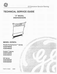 Image result for GE Dishwasher Repair Manual Free