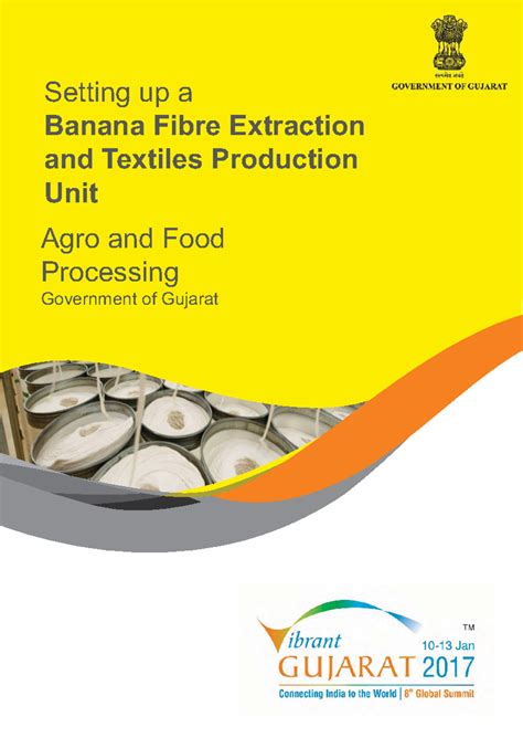 18 Banana Fibre Extraction and Textiles Production Unit - Setting up a ...