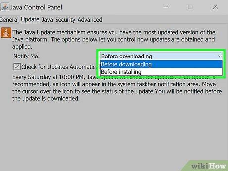 Image result for Java Control Panel Update