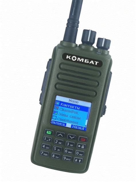 Защищенная цифровая DMR рация КОМБАТ-44 ТАКТИК ПРО - Тактическое снаряжение