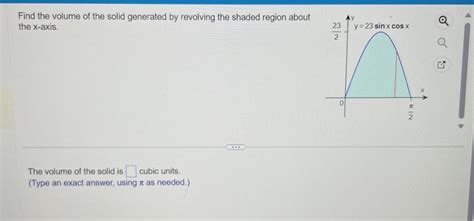 Image result for Volume of Revolved Solid