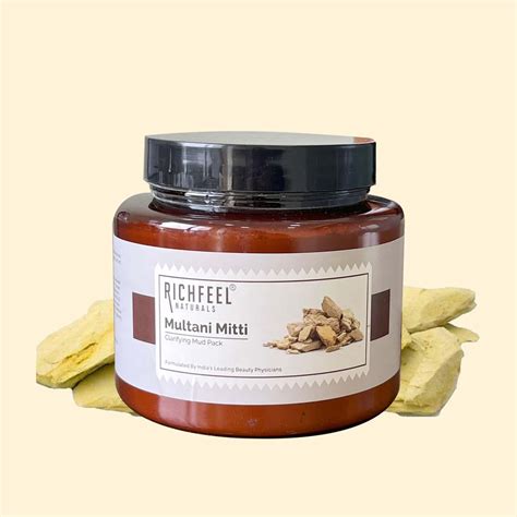 Buy RICHFEEL MULTANI MITTI CLARIFYING MUD PACK 50 G Online & Get Upto ...