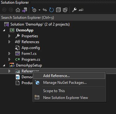 Image result for Wix Install Project