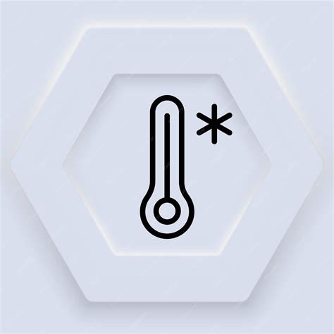 Premium Vector | Thermometer line icon four thermometers with different ...