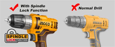 Ingco Drill Machine Cordless, 20V Lithium-Ion Drill Machine,0.8-10mm ...