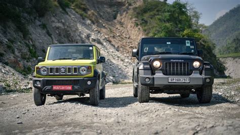 Price comparison: Maruti Suzuki Jimny vs Mahindra Thar - Overdrive