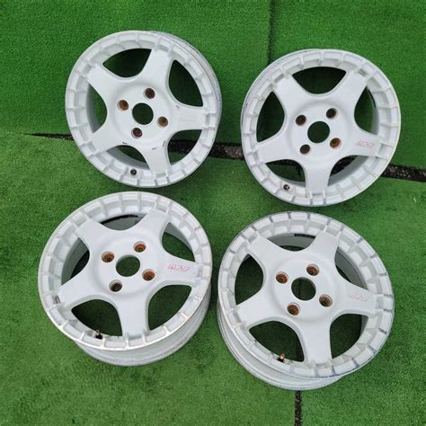 Yahoo!オークション - ADVAN RALLY&TRIAL 6JJ×15 OFF +45 PCD114.3-4...