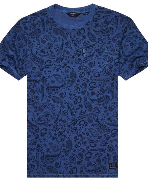 VINTAGE POCKET TEE AOP