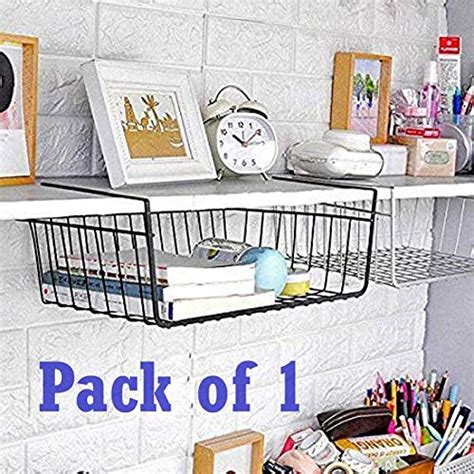 Go Hooked ViMe® Powder Coated Iron Multipurpose Under Cabinet Organiser ...