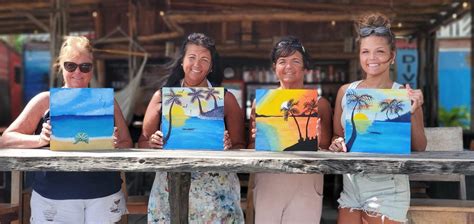 Mesa Bistro Paint N Splash, Belizean Melody Art Galley, San Pedro ...