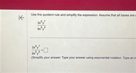 Image result for Simplifying Quotient Rule