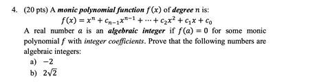 Monic Polynomial Examples 的图像结果