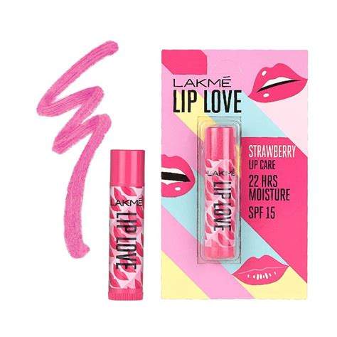 Buy Lakme Lip Love Chapstick Strawberry, 4.5 g Online at Low Prices in ...