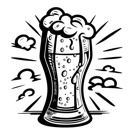 Pint Glass Clip Art Black And White
