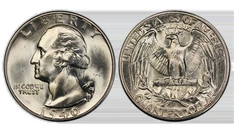 1940 Washington Quarter Value: Silver Content, Errors, and Collector’s ...