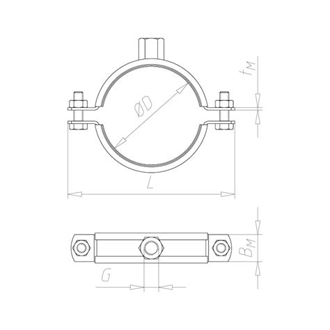 Buy Pipe clamp TIPP solid online