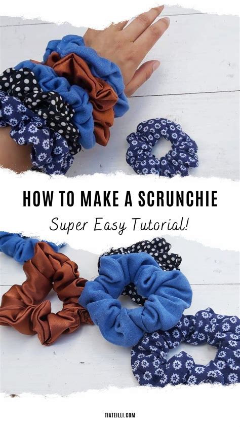 Image result for Scrunchie Making Tutorial