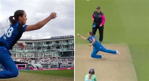 [Watch] Amelia Kerr takes sensational catch in The Hundred
