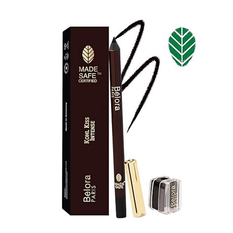 Buy Belora Paris Kohl Kiss Intense Black Hydrating kajal with gel ...