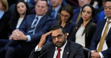 Trump's pick for FBI, Kash Patel, faces tough questions in hearing ...