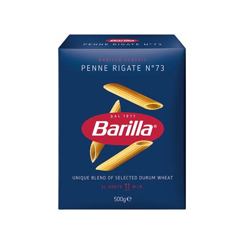BARILLA Italian Pasta Penne Rigate 500g – Federated Distributors, Inc.