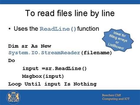 Image result for How to Read Files in Visual Basic