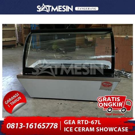 Jual GEA GELATO ICE CREAM SHOWCASE STATIC COOLING RTD-67L - Jakarta ...