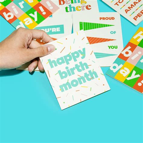Happy Birthmonth Card – Funny Birthday Month Greeting for All 30 Days ...