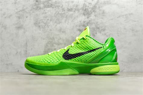 Nike Kobe 6 Protro "Grinch" Sneakers Basketball Shoes - Nike Kobe 6 and ...